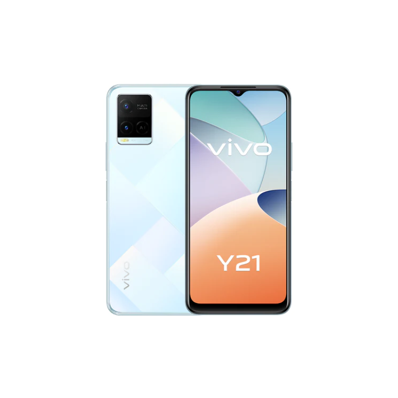 Vivo Y21, 4GB RAM, 64GB Storage, 4G Dual Sim Smartphone, 5000 Mah Battery